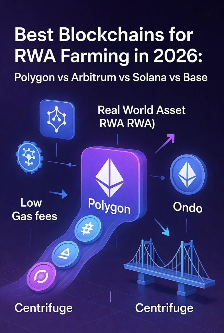 Best Blockchains for Cheap RWA Farming in 2026: Polygon vs Arbitrum vs  Solana vs Base