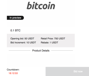 BTC auction