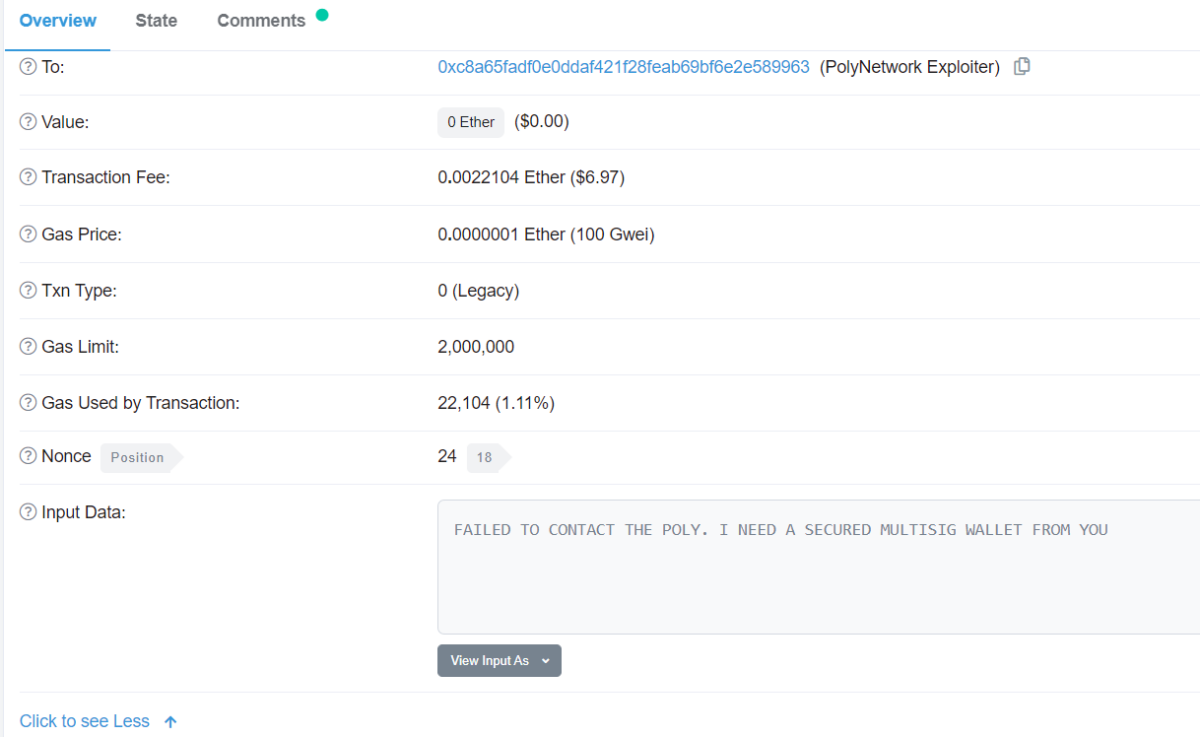 Multisig wallet