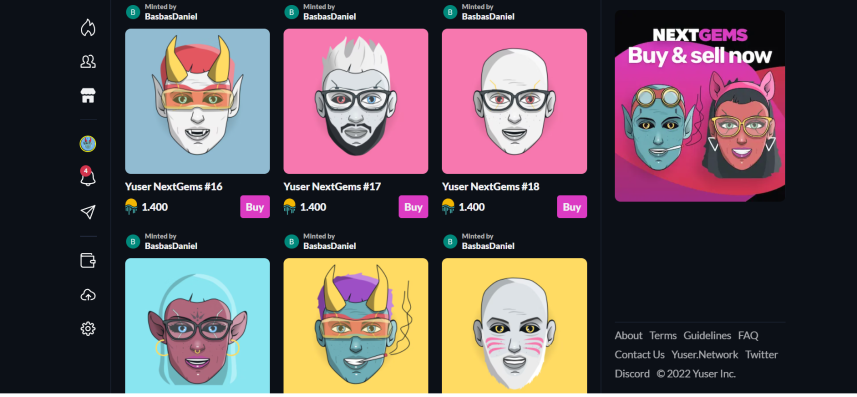 The Yuser Marketplace