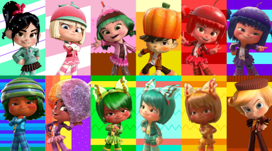Sugar Rush characters