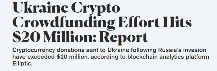 crypto, donation, ukraine, russia, war
