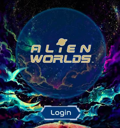 Snapshot from AlienWorlds io