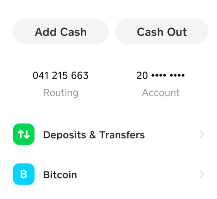 CashApp Now Has Traditional Banking Information