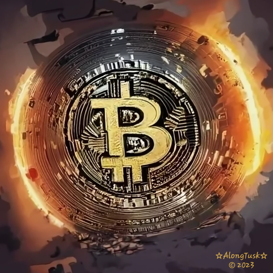 Bitcoin 2023 by Along Tusk
