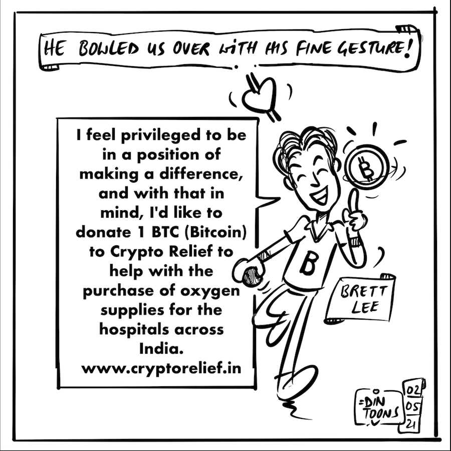 crypto donation, cryptorelief, india