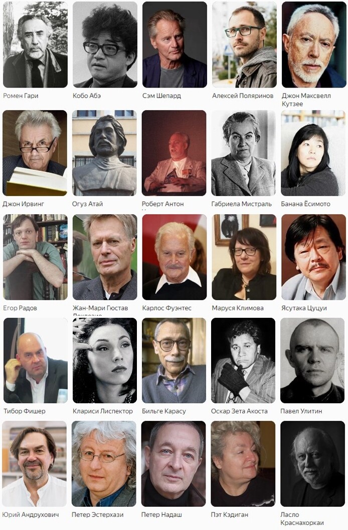 Postmodernist writers