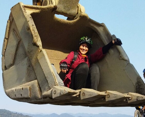 Have You Ever Ridden an Excavator Bucket?