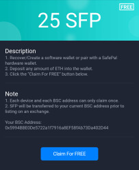 SafePal Deposit ETH