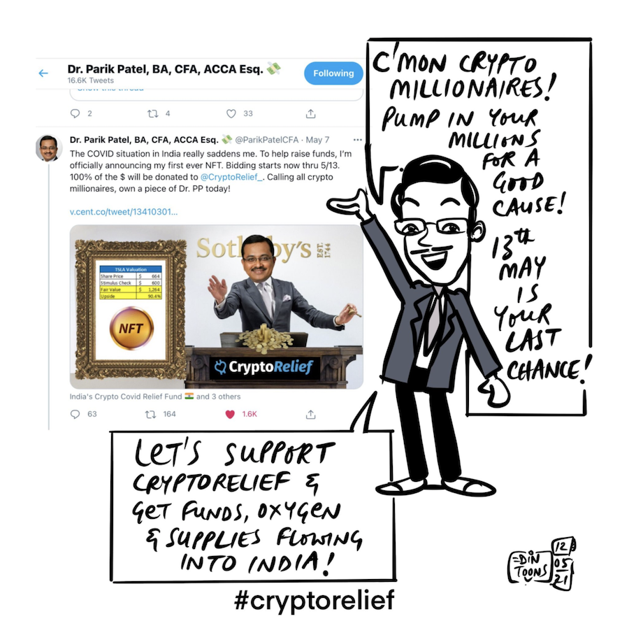 india, cryptofund, nft, cryptorelief