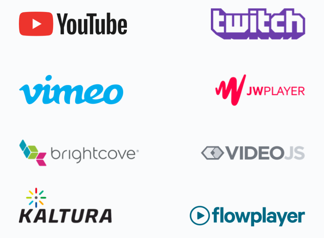Verasity supported video platforms