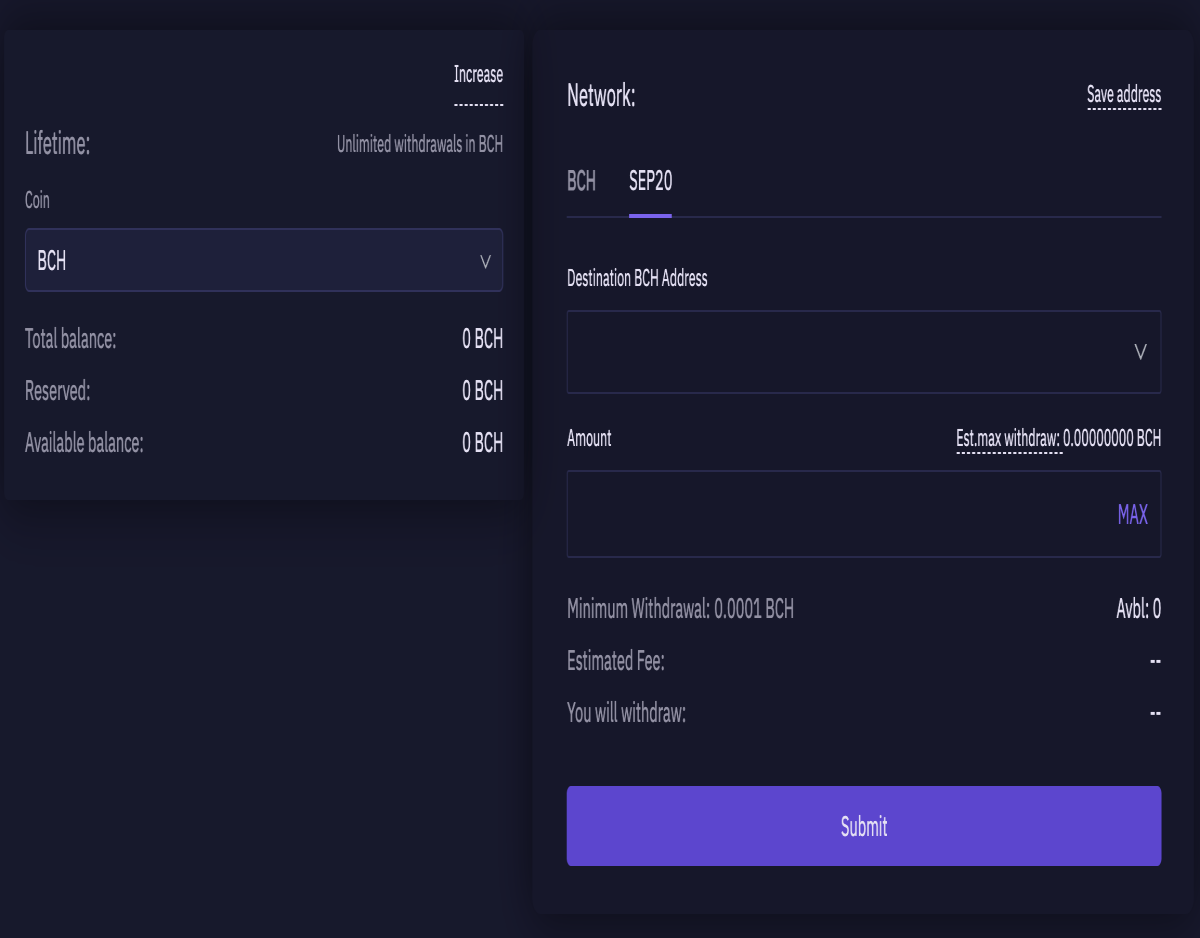 withdraw