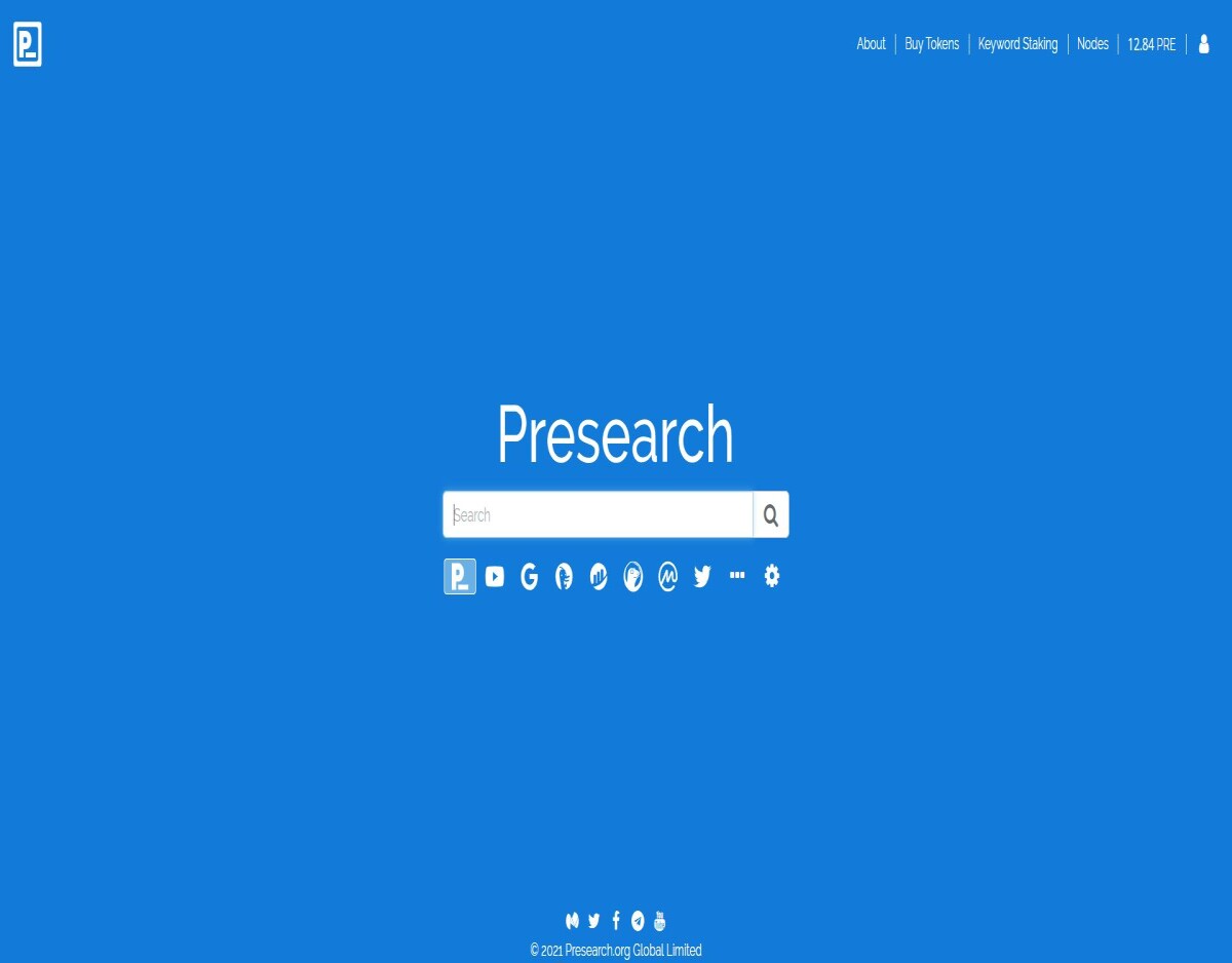 The presearch browser works just like Google, but pays you for your searches!
