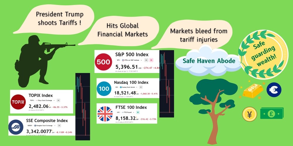trump tariffs economy markets meme