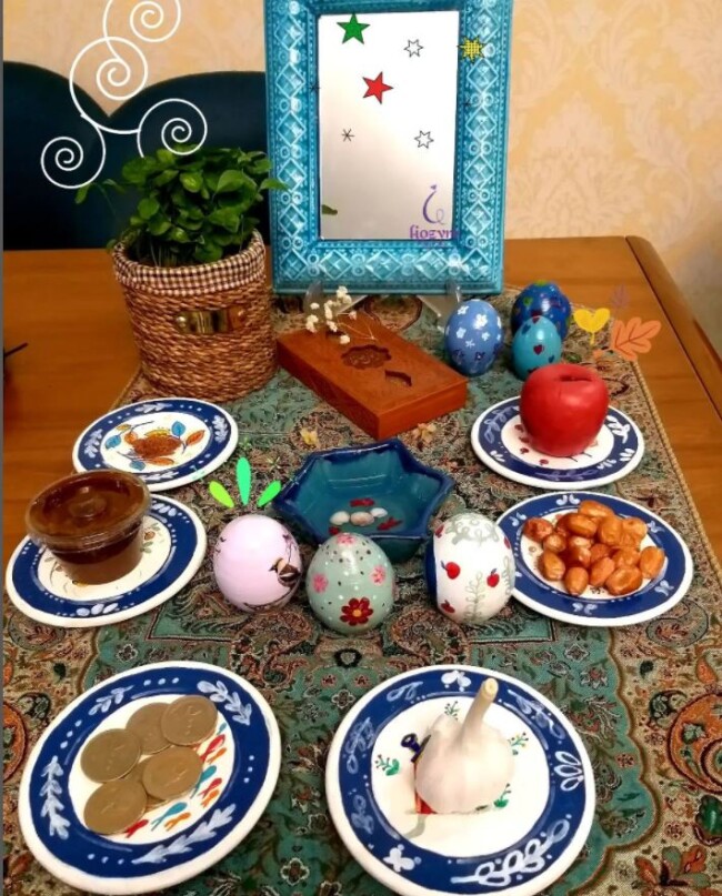 New Year (Nowruz) Is Here| Haft-sin Tables Show off!
