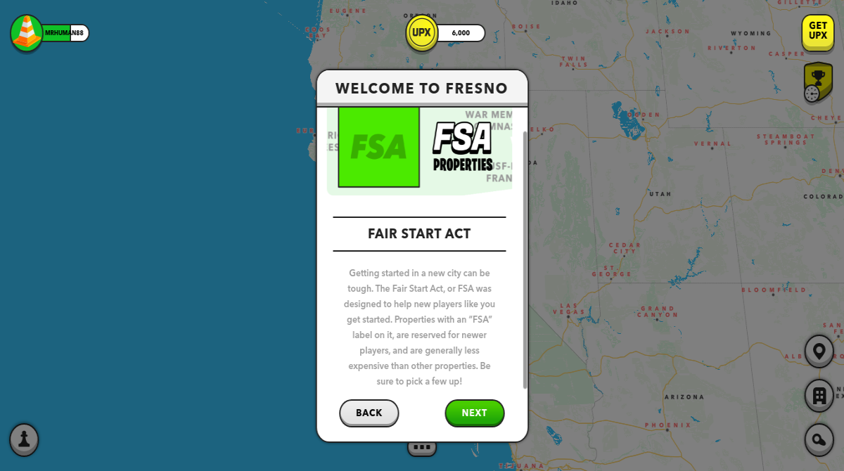 Upland Fair Start Act FSA