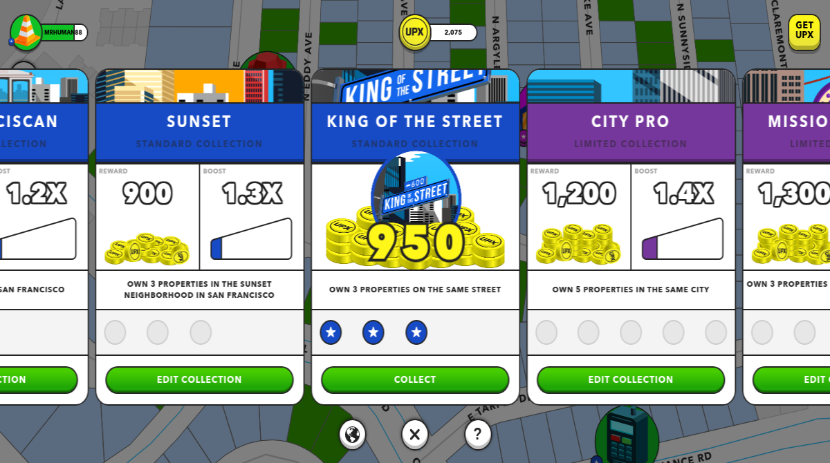 upland collection king of the street