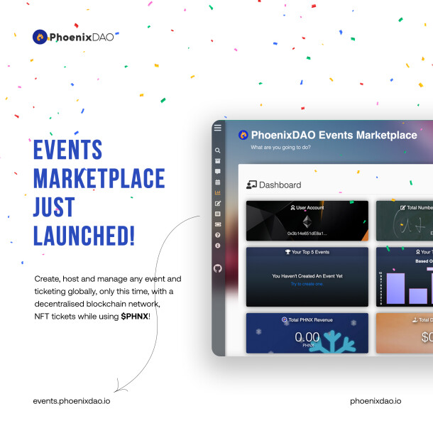 PhoenixDAO Events Marketplace
