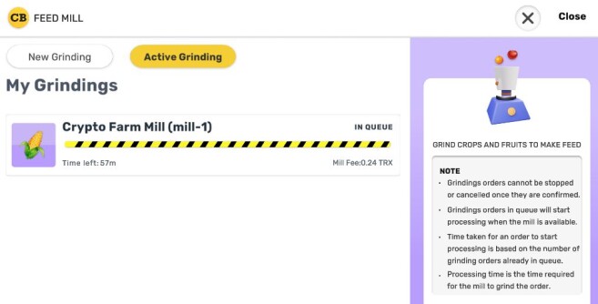 Cropbytes Feed Mill Grinding