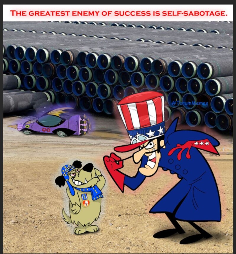 US and EU as Dick &amp; Muttley