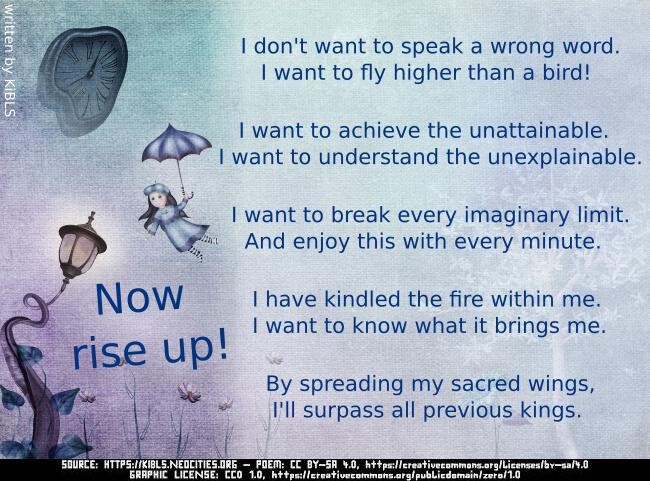 Now rise up!