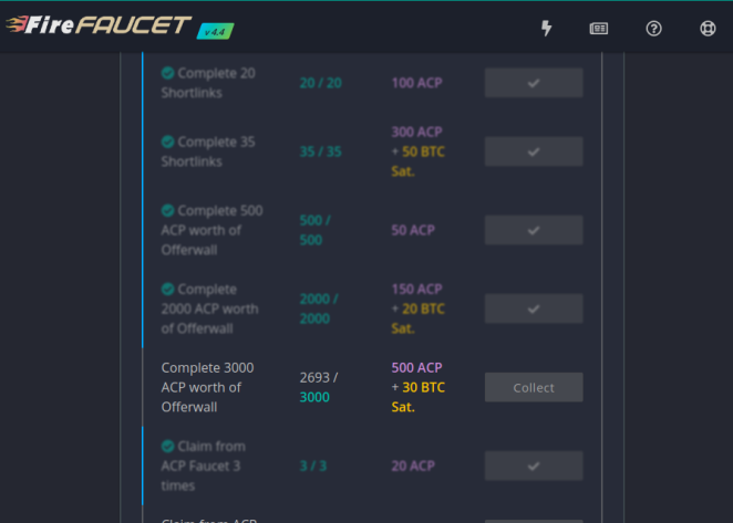 Fire Faucet Tasks