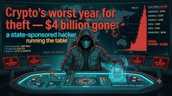 Crypto's worst year for theft — $4 billion gone and a state-sponsored hacker running the table