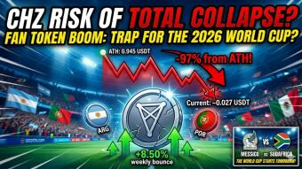 2026 World Cup: Are fan tokens ready to boom or is it a trap? Chiliz at yearly lows