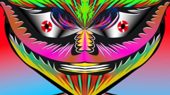 Devil abstract -art"