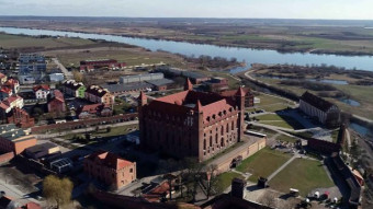 The most important military center of the Teutonic Order - Gniew Castle