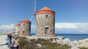 Rhodes Island, Rhodes City, another day in beautiful sunshine