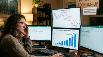 Prices Down, Adoption Up: How I’m Navigating the Current Crypto Market Without Losing My Mind
