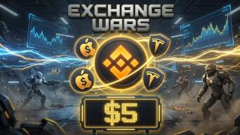 Binance Just Let 300 Million Users Buy US Stocks for $5. The Exchange Wars Just Got a Wild New Front.