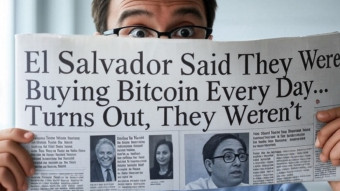 El Salvador Said They Were Buying Bitcoin Every Day… Turns Out, They Weren’t.
