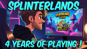 My 4th Splinterlands Anniversary!