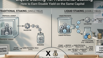 Liquid Staking vs. Traditional Staking: How to Earn Double Yield on the Same Capital