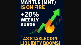 Mantle (MNT) Is On Fire: +20% Weekly Surge as Stablecoin Liquidity Booms!