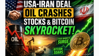 Oil Crashes, Bitcoin Soars: Why the USA-Iran Deal Could Ignite the Next Crypto Rally
