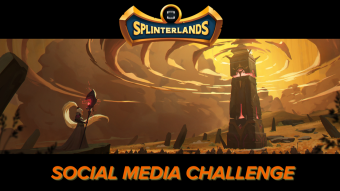 Splinterlands Social Media Challenge: Thaddius Brood is a great counter against magic monsters