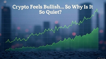 Crypto Feels Bullish… So Why Is It So Quiet?