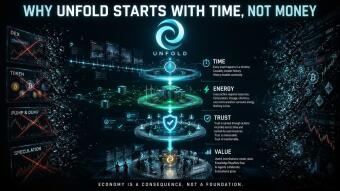 Beyond the Crypto Hype: Why UNFOLD Starts With Time, Not Money
