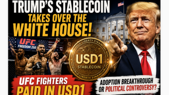 UFC Fighters Paid in USD1 - Trump's Crypto Stablecoin Just Reached the White House