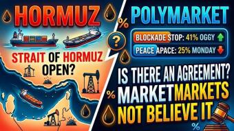 Donald Trump Confirms: Iran Deal Signed Today. 'Hormuz Open to All.' Polymarket Skeptical