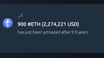 More whales awake (but this time it ain't BTC)