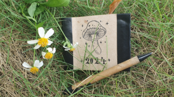DIY Rustic Cozy Sketchbook