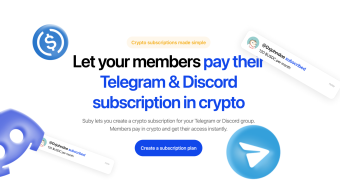 How to Accept Crypto Subscriptions on Discord (with Suby)
