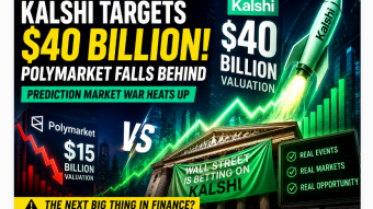 While Everyone Watches Bitcoin, Kalshi Quietly Becomes a $40 Billion Giant