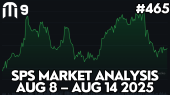 SPS Market Analysis Aug 8 – Aug 14 2025 | Splinterlands #465