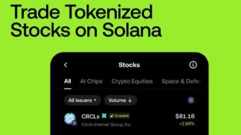 OKX wallet Launches Tokenized Solana Stocks!
