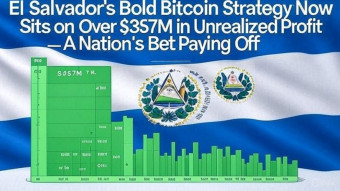 El Salvador’s Bold Bitcoin Strategy Now Sits on Over $357M in Unrealized Profit — A Nation’s Bet Paying Off